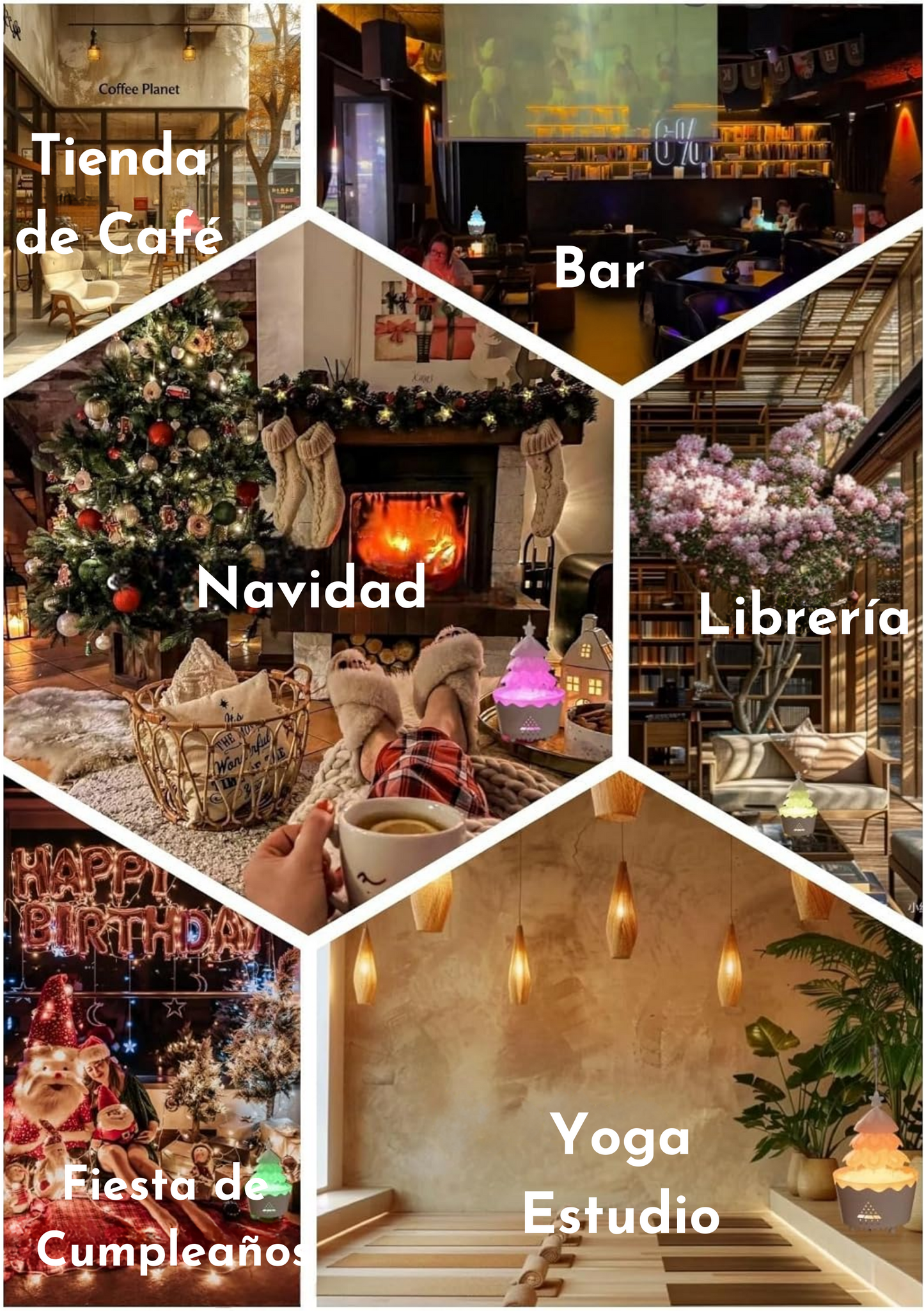 Humidificador Árbol de Navidad